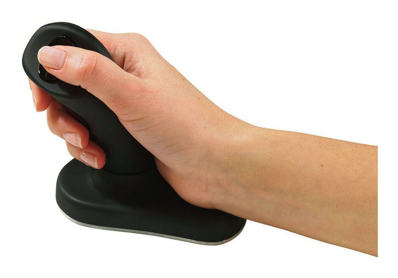 3m mouse ergonomic optical em550gpl wireless black large