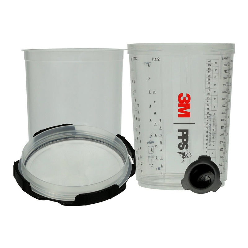 3m pps 2.0 spray cup system kit 200mic