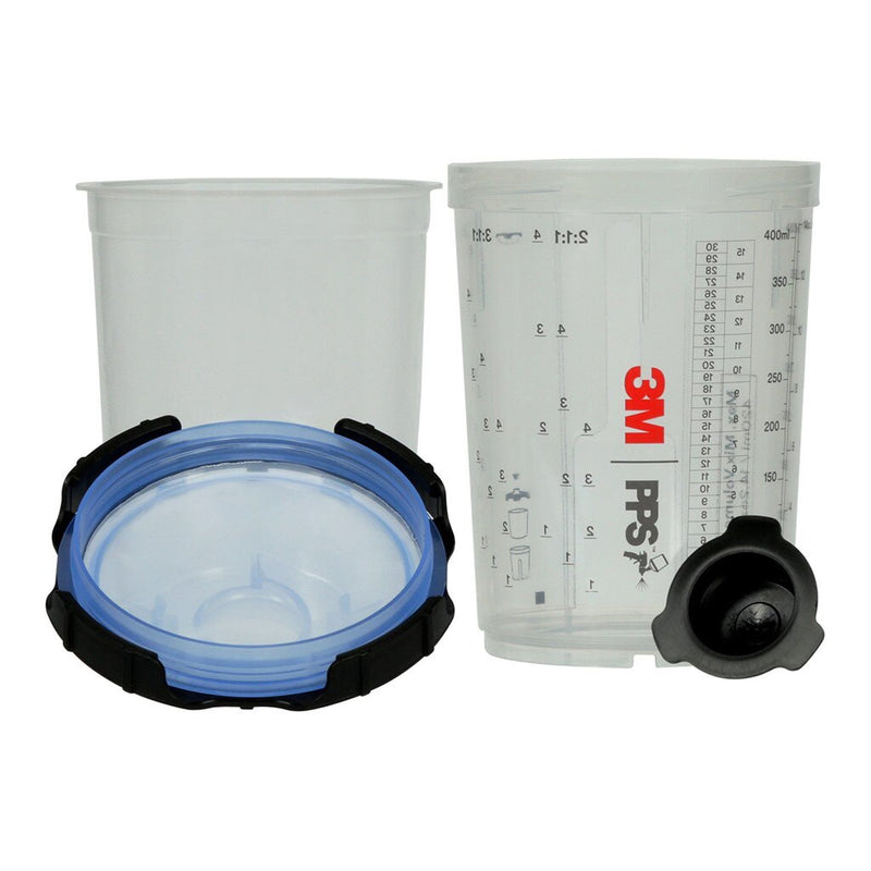 3m pps 2.0 spray cup system kit 125mic