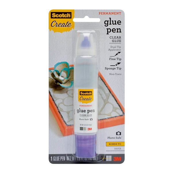 scotch craft glue pen 2-way applicator 019-cft 47ml