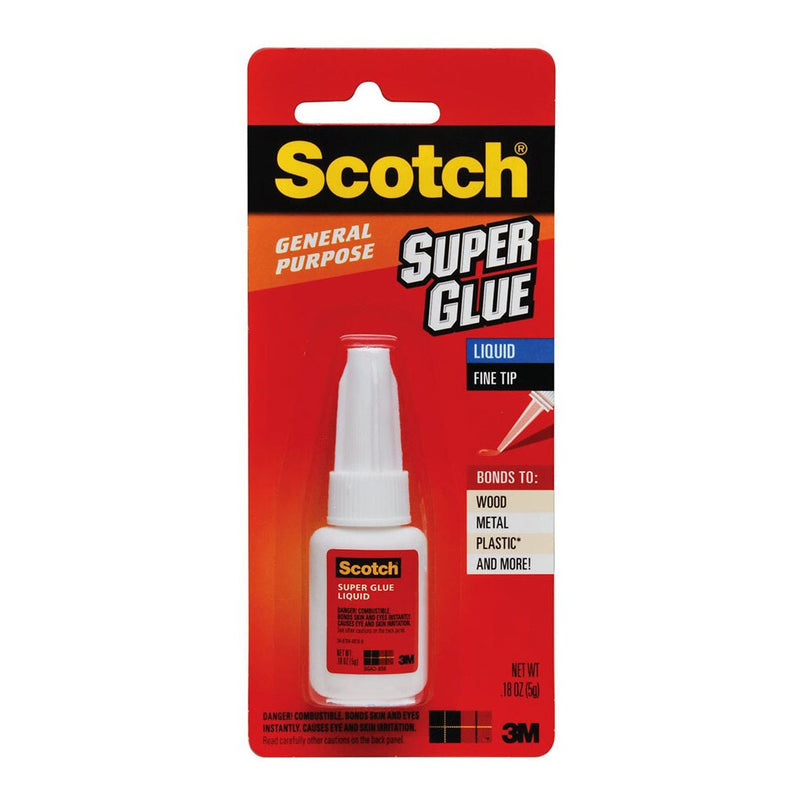 scotch adhesive ad110 super glue liquid 5gm 1 pack