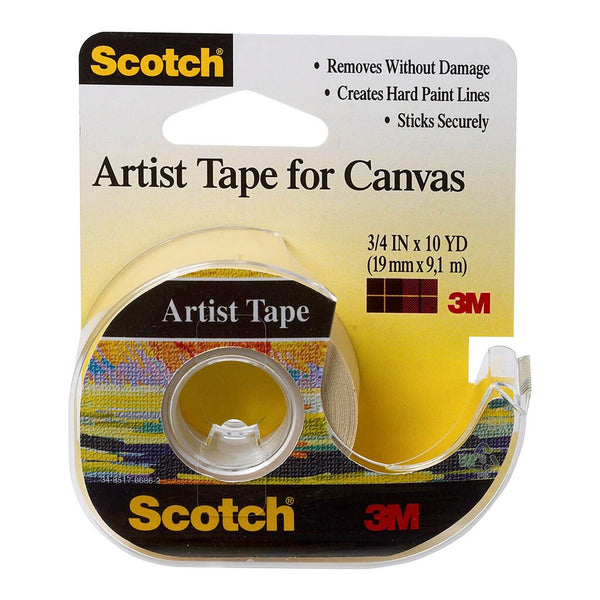 Scotch Artist Tape FA2010 19mmx9.1m On Dispenser