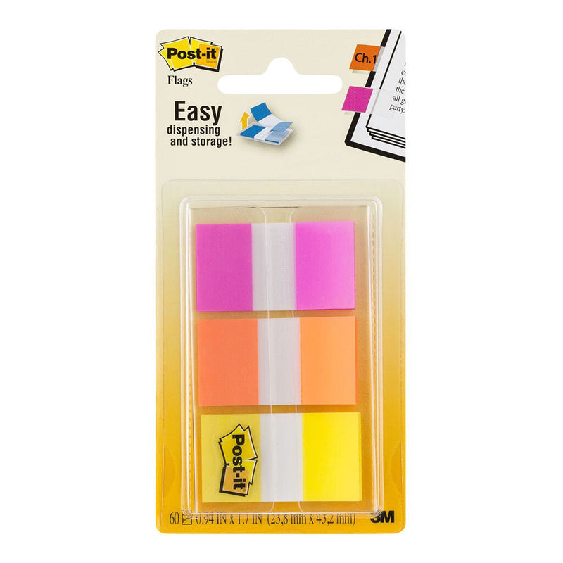 post-it flags 680-olp assorted highlighting colour pack of 60