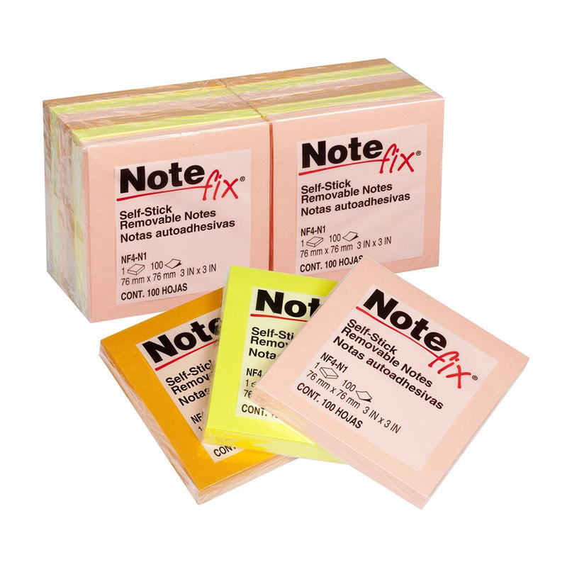 notefix self-stick notes 76x76mm