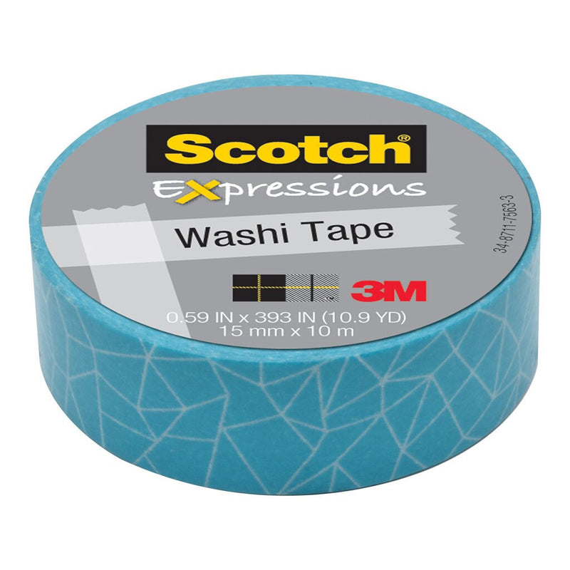 Scotch Expressions Washi Tape C314-P28 15mmx10m Cracked