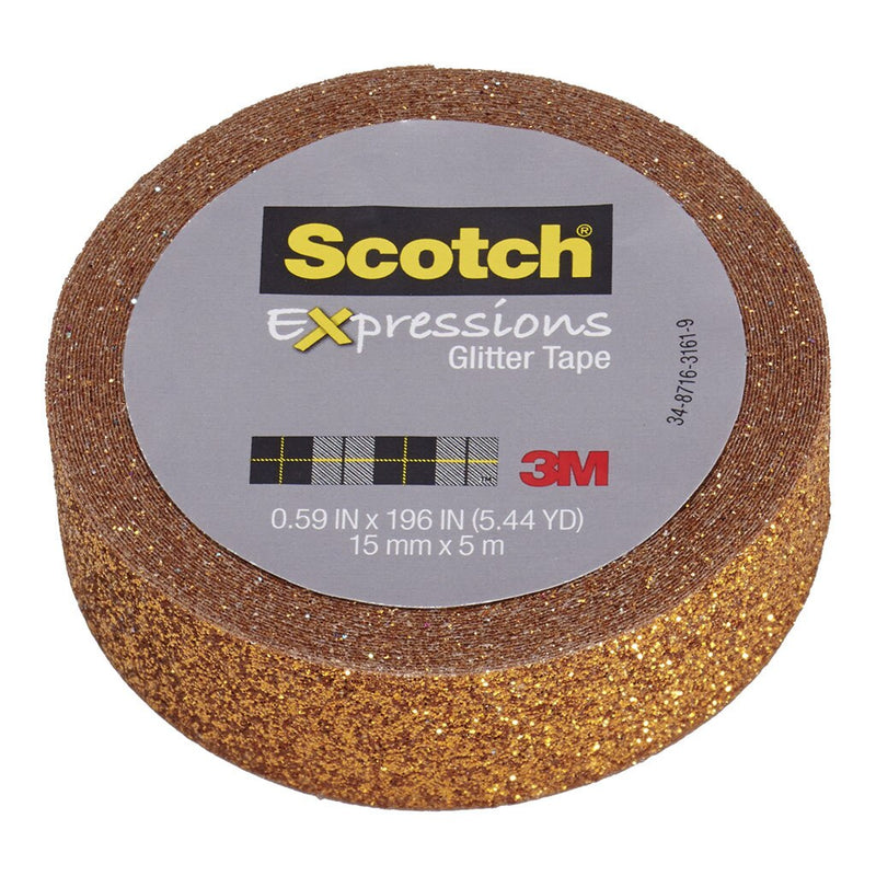 Scotch Expressions Glitter Washi Tape C514 15mmx5m