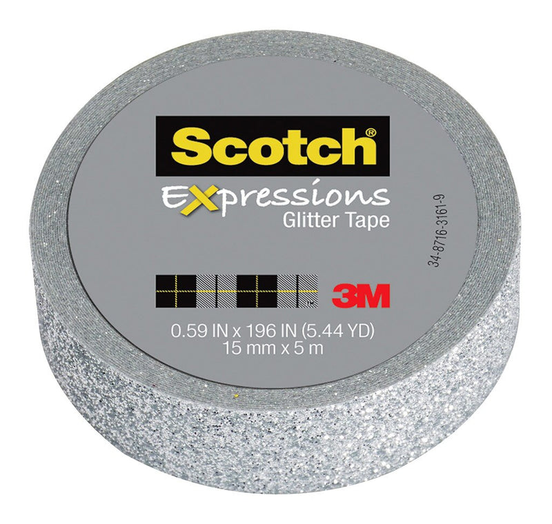 Scotch Expressions Glitter Washi Tape C514 15mmx5m