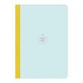 flexbook smartbook notebook large ruled#colour_MINT/YELLOW