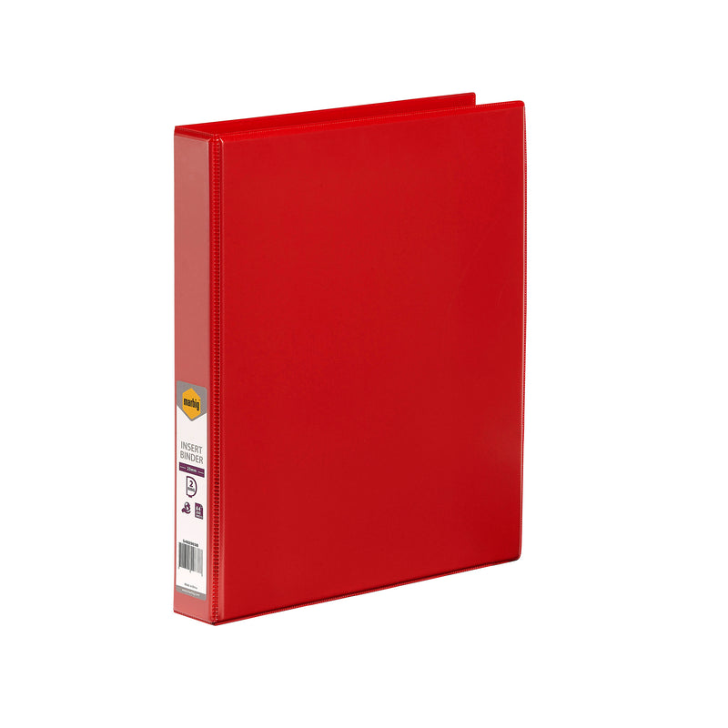 marbig® clearview insert binder a4 25mm 2d