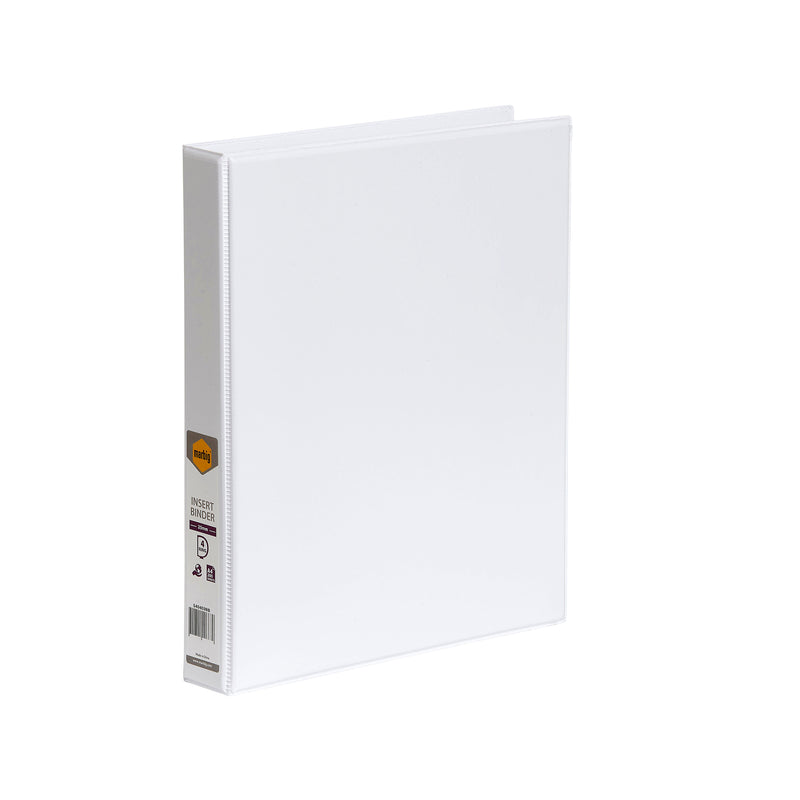 marbig® clearview insert binder a4 25mm 4d