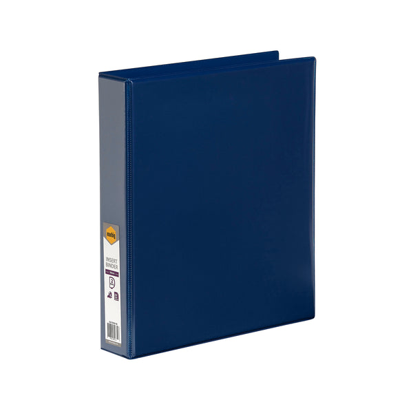 marbig® clearview insert binder a4 38mm 2d#Colour_BLUE