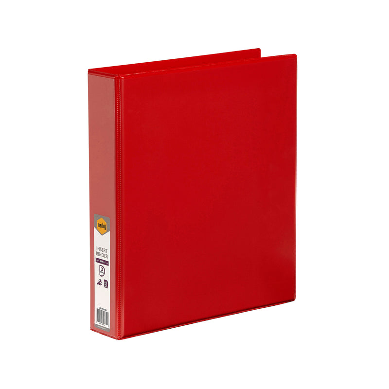 marbig® clearview insert binder a4 38mm 2d