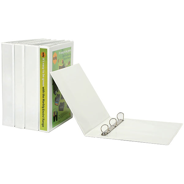 marbig® ringbinder 38mm 3d white