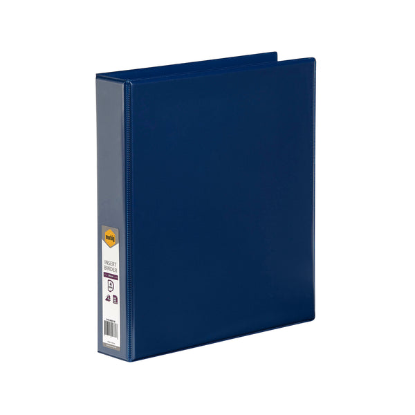 marbig® clearview insert binder a4 38mm 4d#Colour_BLUE