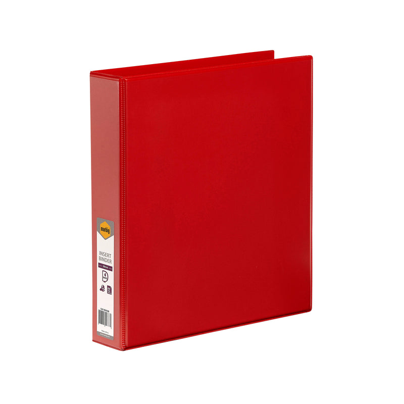 marbig® clearview insert binder a4 38mm 4d