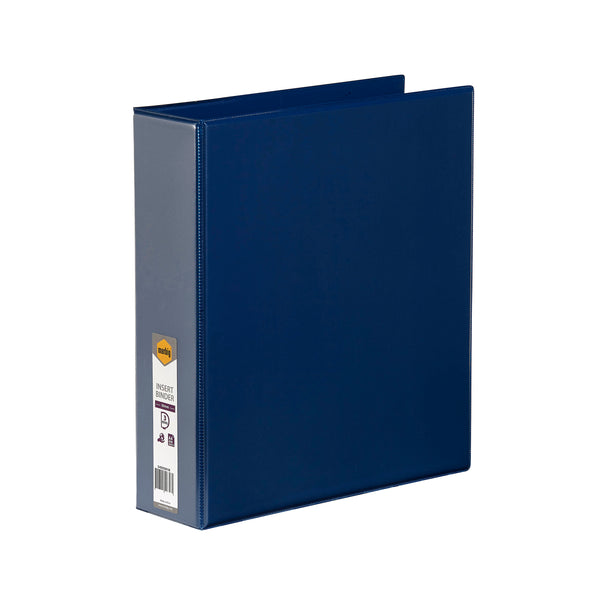 marbig® clearview insert binder a4 50mm 3d#Colour_BLUE
