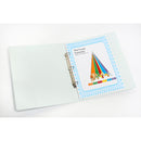 marbig® clearview insert binder a3 portrait 25mm 3d white