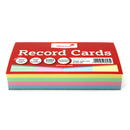 Silvine Record Cards 5x3"