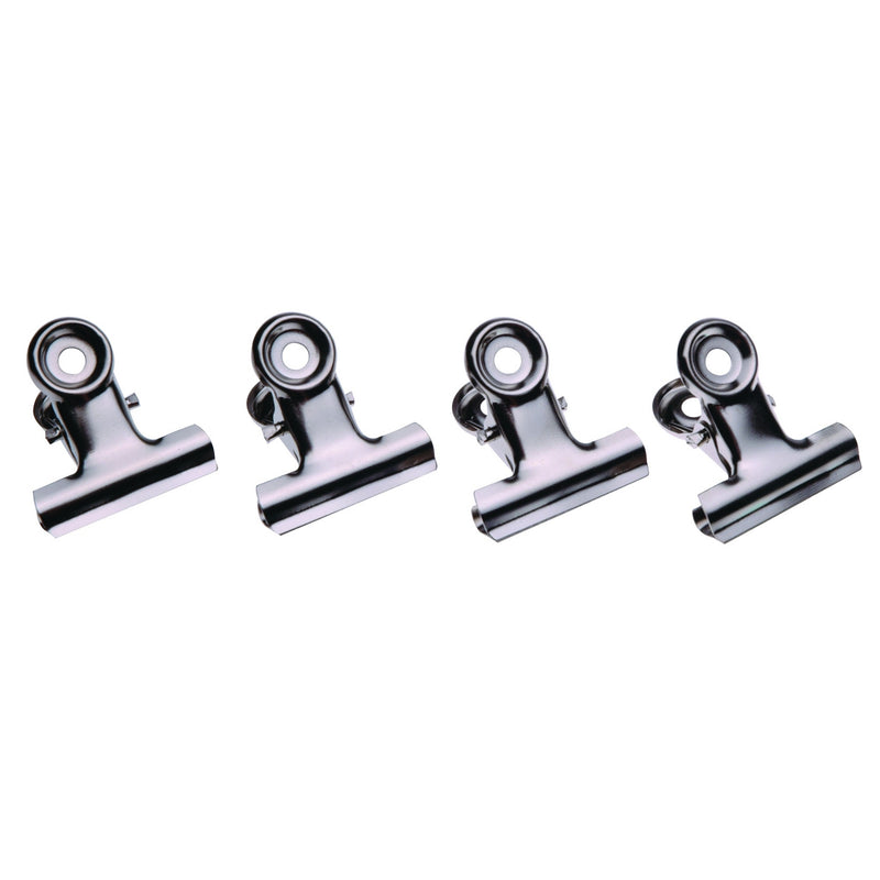 esselte clip bulldog 31mm chrome box of 144