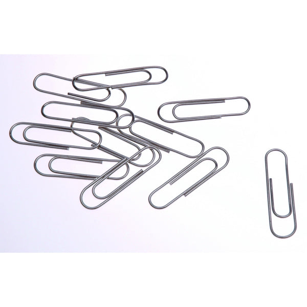 esselte paper clip round silver box of 100#size_28MM