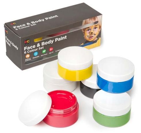 EC Face And Body Paint Set of 6