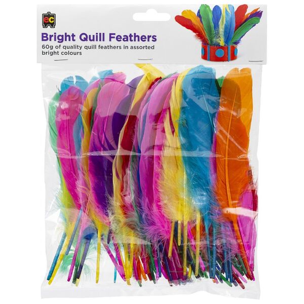 EC Quill Feathers Pack 60G#Colour_BRIGHT