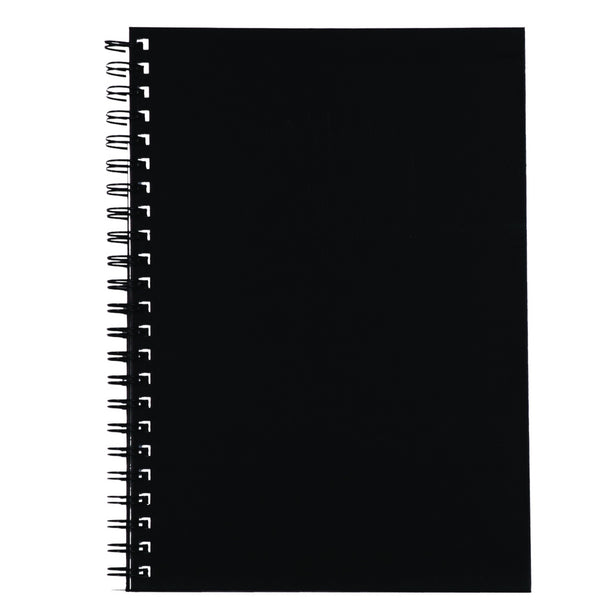 spirax 512 hard cover book a4 200 page - pack of 4#Colour_BLACK