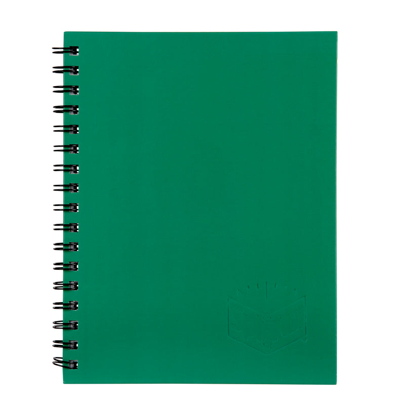 spirax 512 hard cover book a4 200 page - pack of 5