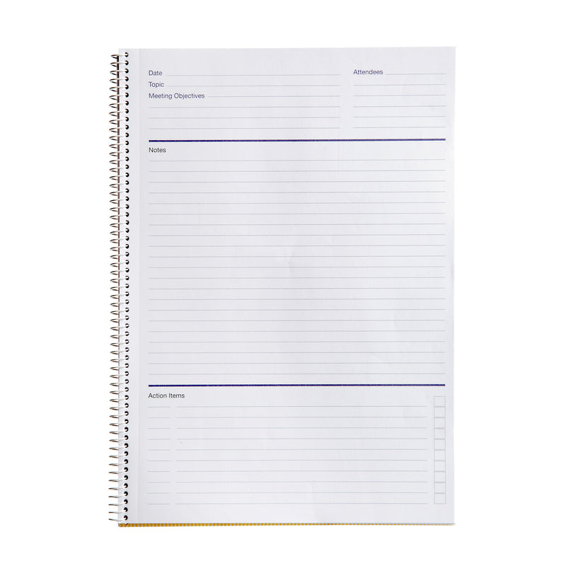 spirax 705 meeting book a4 140 page - pack of 5