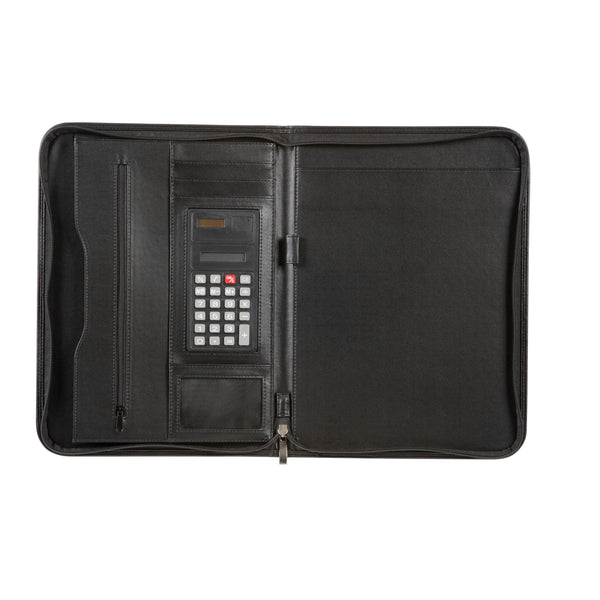 spirax slimline zippered notebook/compendium a4