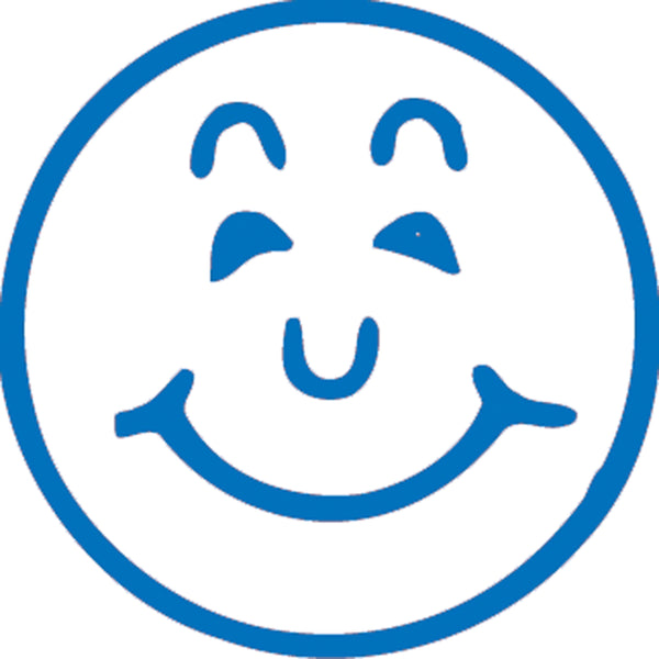 xstamper vxe 11303 smiley blue
