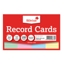 Silvine Record Cards 8x5"