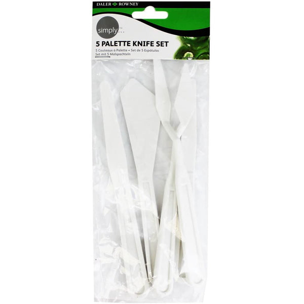 Daler Rowney Simply Art Painting Palette Knives Set 5 Pieces
