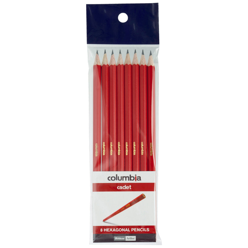 columbia cadet lead pencil hexagonal hb