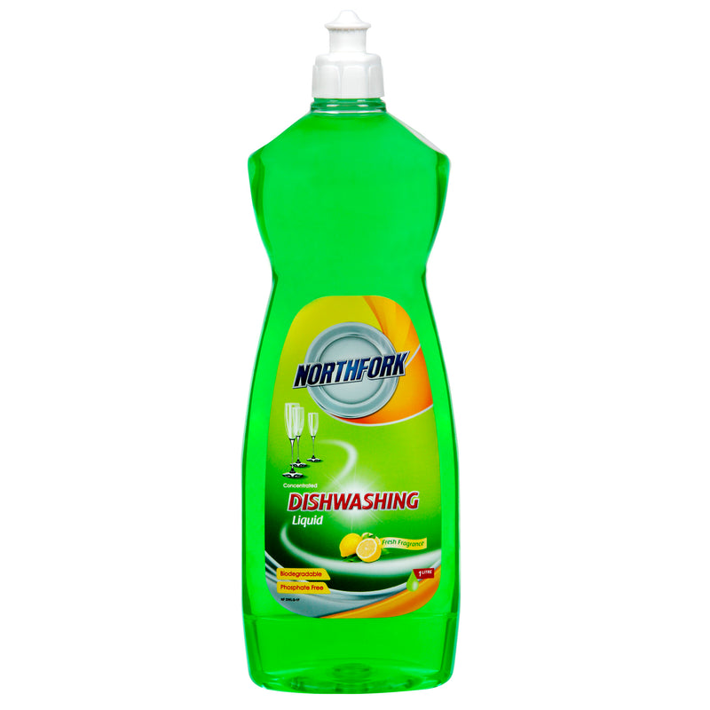 northfork dishwashing liquid 1 litre retail - pack of 12