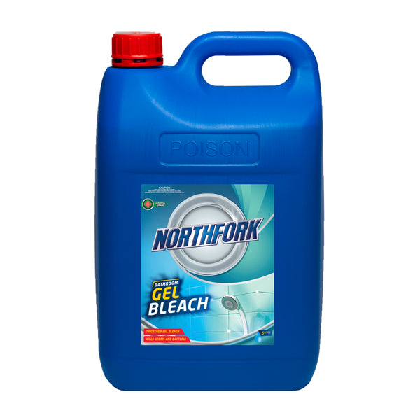 northfork bathroom gel bleach 5 litre - pack of 3