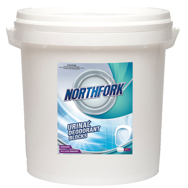 northfork urinal deodorant blocks 4kg - pack of 4
