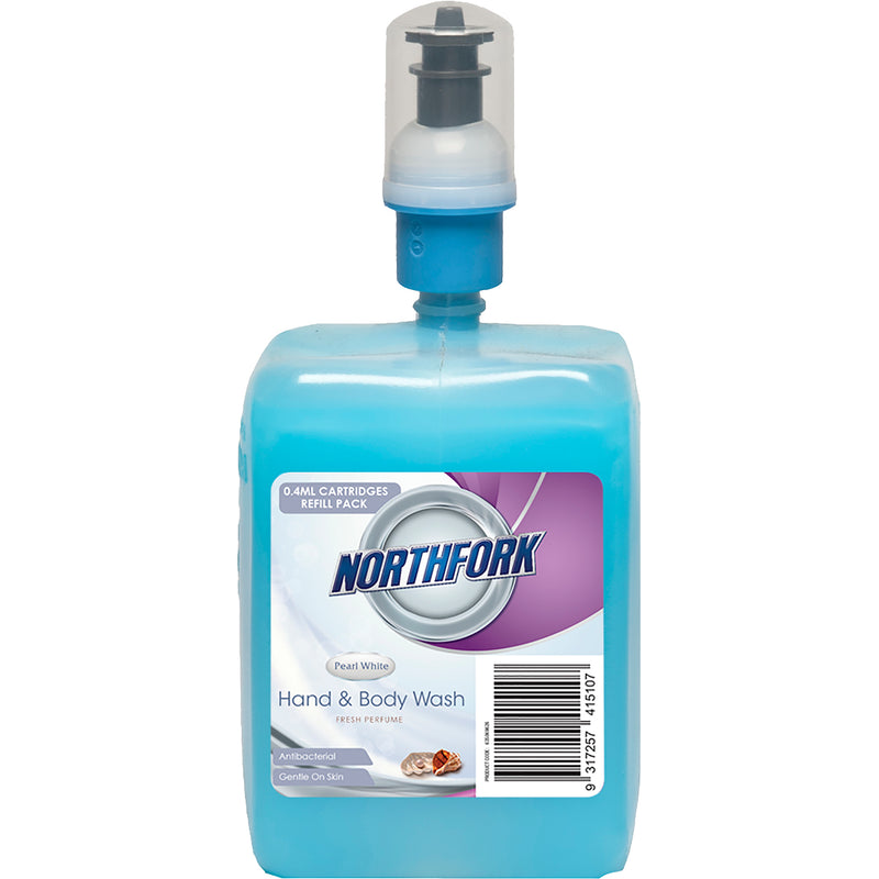 northfork liquid hand wash pearl blue 0.4ml - pack of 6