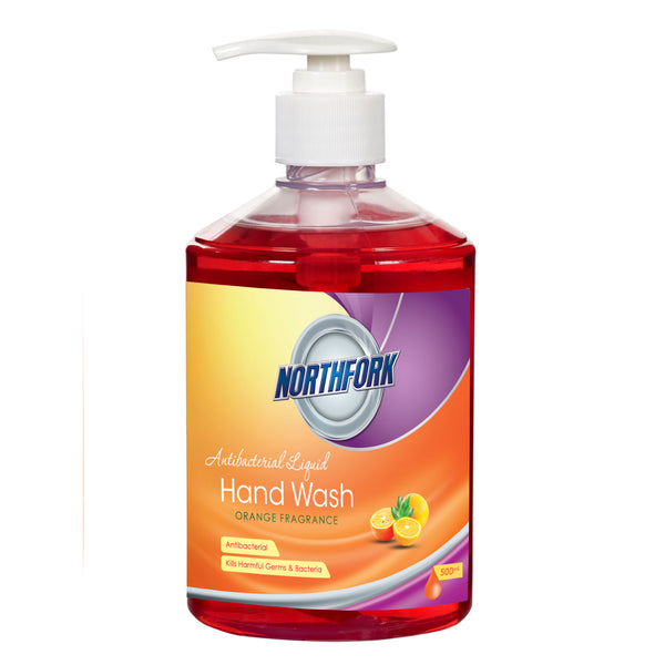 northfork liquid hand wash orange fragrance 500ml - pack of 12