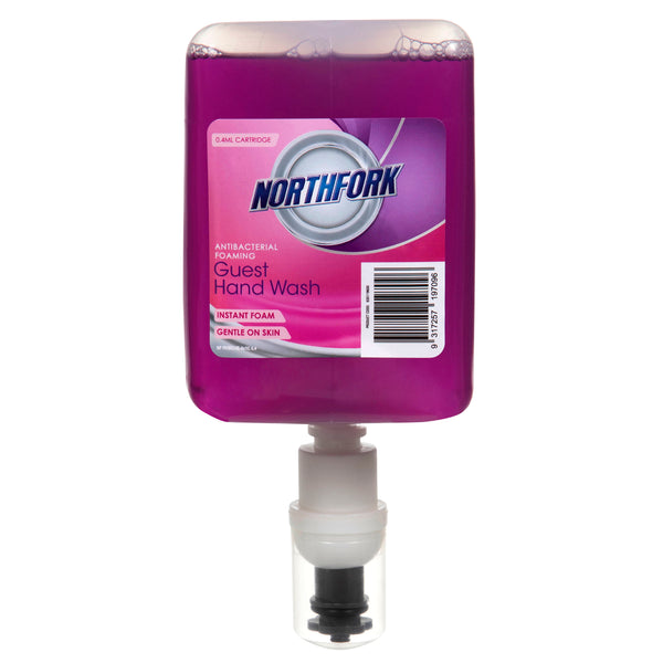 northfork foaming hand wash guest 0.4ml - pack of 6