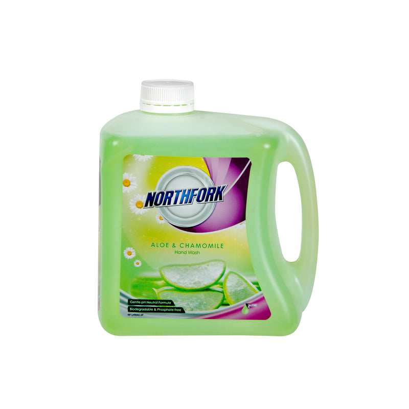 northfork liquid hand wash aloe & chamomile 2 litre - pack of 3