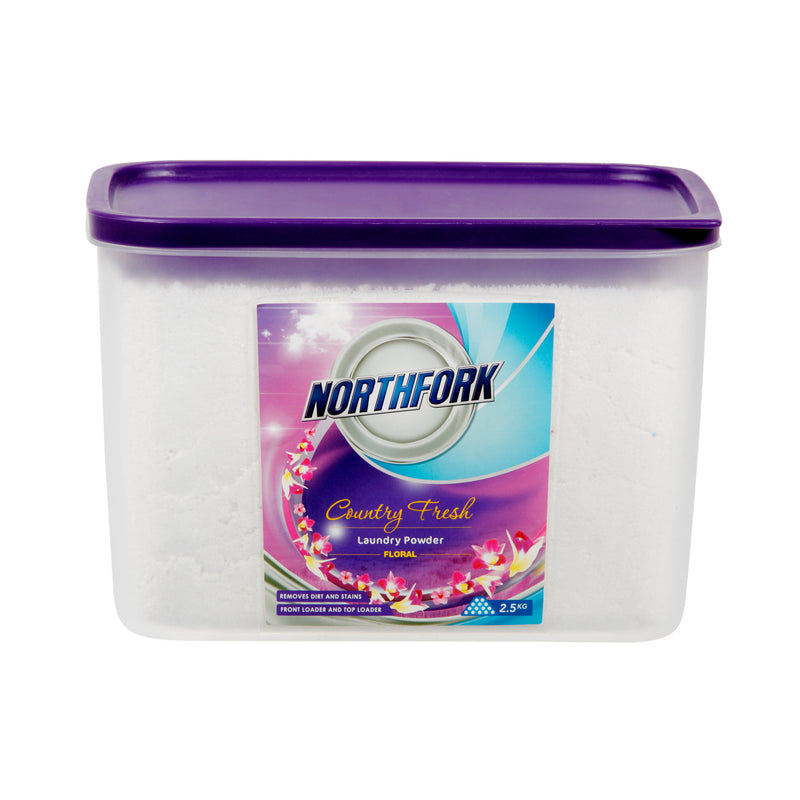 northfork laundry powder 2.5kg - pack of 4
