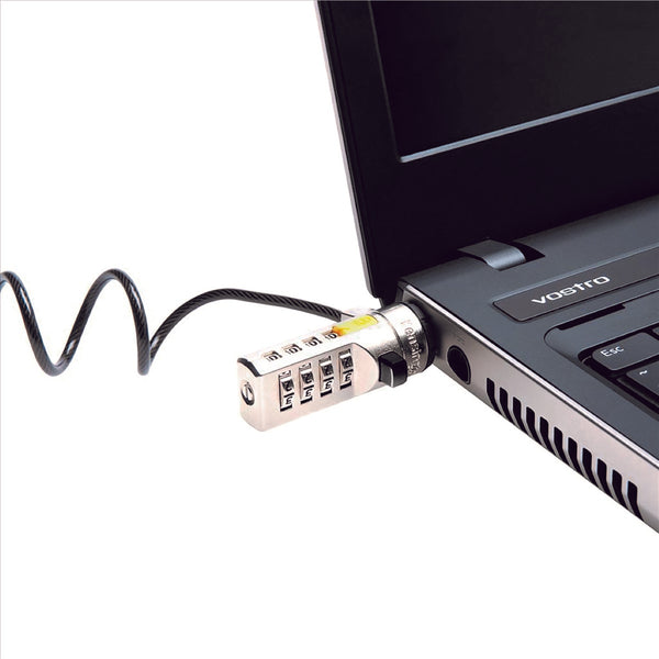 kensington® laptop lock coiled cable combination