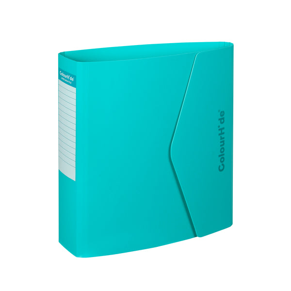 colourhide lever arch file pp a4 70mm - pack of 12#Colour_AQUA