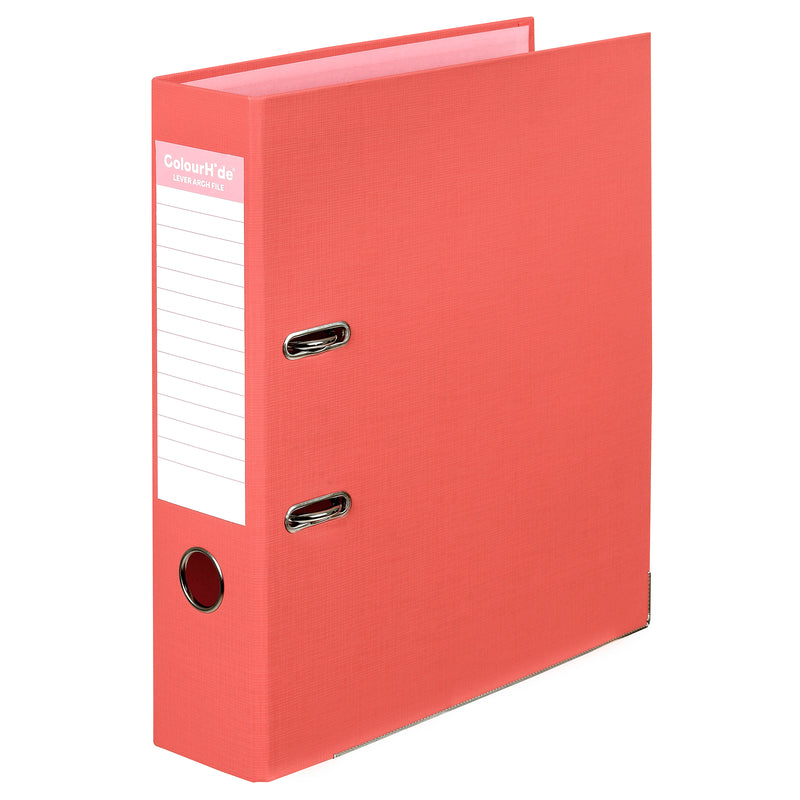 colourhide lever arch file pe a4 - pack of 6