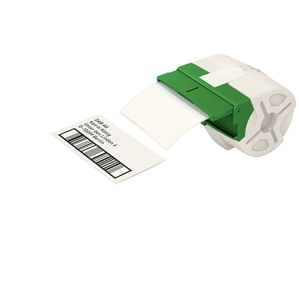 leitz label cartridge paper 50x88mm 435 labels white