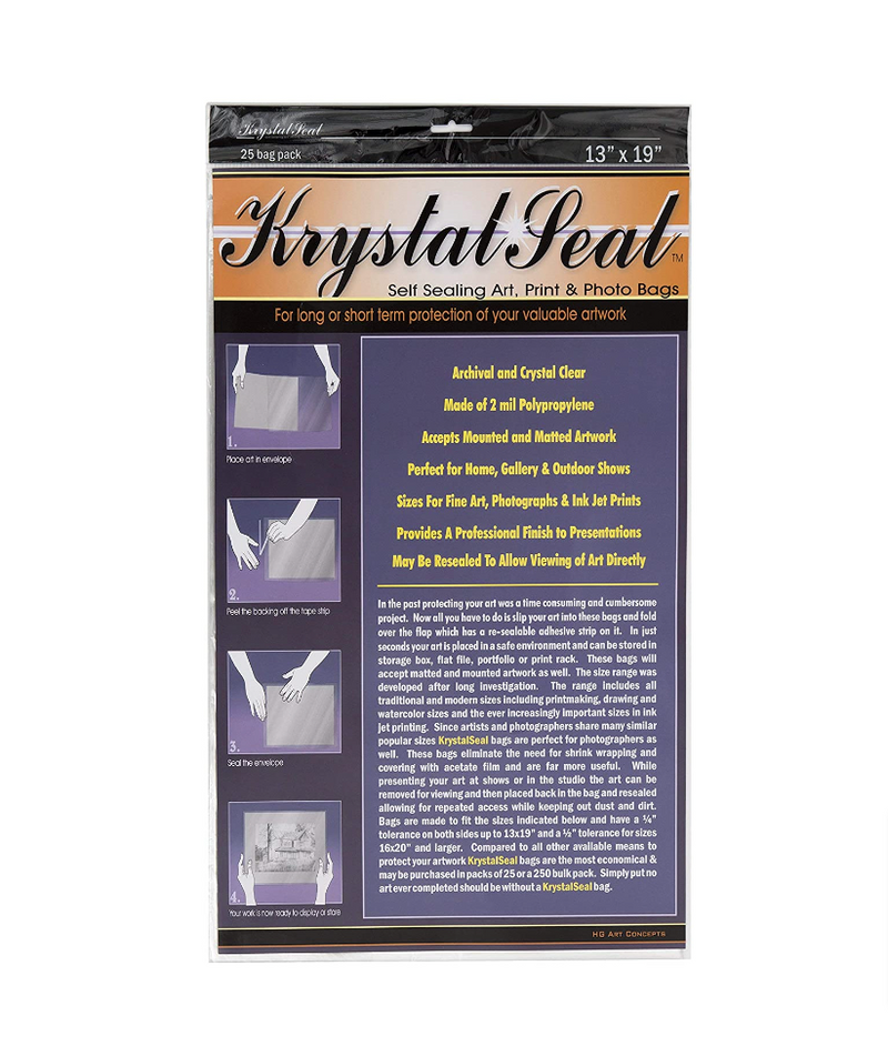 Art Spectrum Krystal Seal Bag Pack Of 25