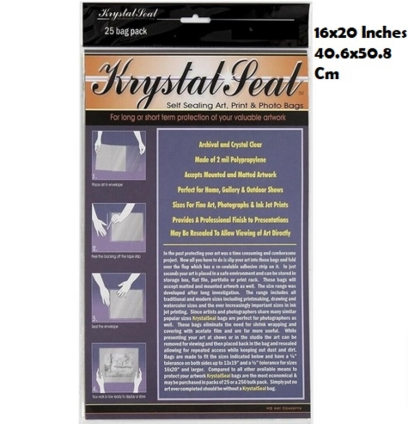 Art Spectrum Krystal Seal Bag Pack Of 25