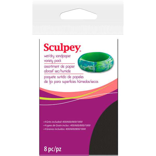 Sculpey Wet/Dry Sandpaper Pack