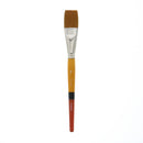 Princeton Snap! Series 9650 Art Brush Short Handle Gold Taklon Stroke